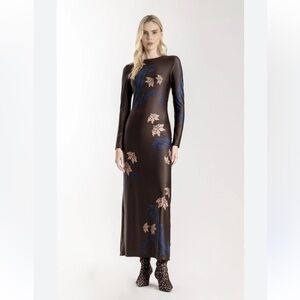 NWT Especia Budana Midi Dress Size M